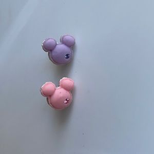 Mickey ears macaron earrings